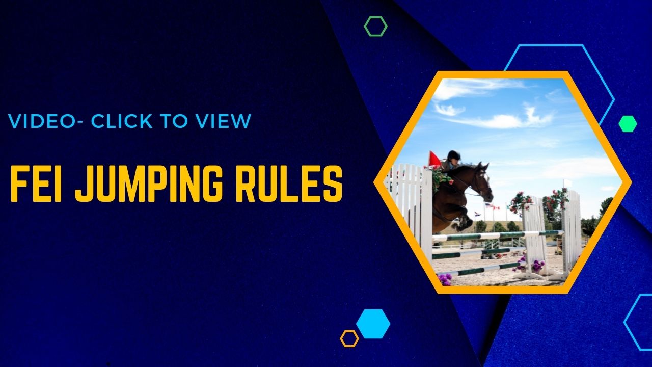 FEI Jumping Rules